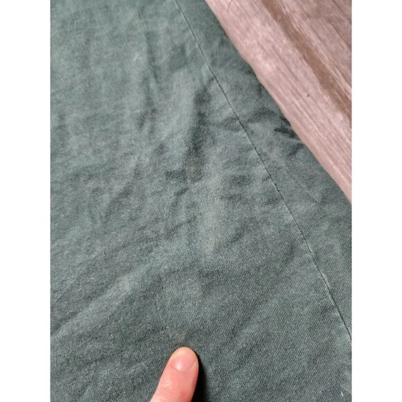 Carhartt Shirt Lot 2 Mens 4XL Black Logo Tee Green Pocket Henley Workwear - Picture 16 of 16